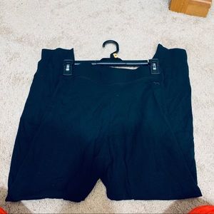 Pink Victoria’s Secret black leggings